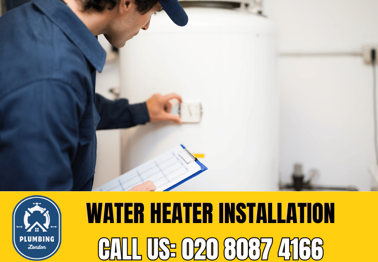 water heater installation Peckham